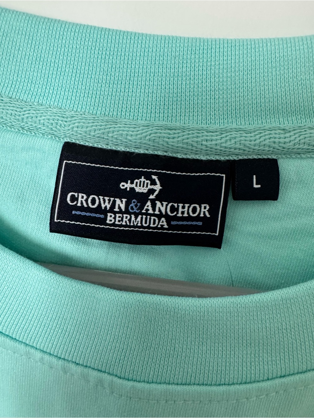Bermuda Crewneck Sweatshirt - Women's Aqua - Picture 2 of 8